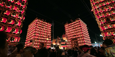 上清久提燈祭り