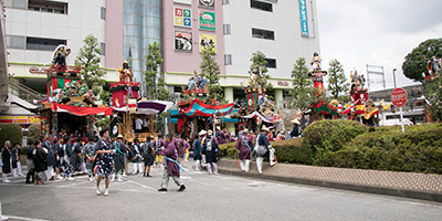 久喜提燈祭り